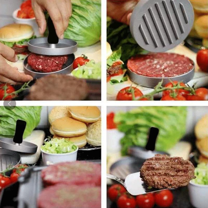 Stainless Steel Hamburger Meat Press Hamburger Mould Easy Kichen Tool for Cooking Burger Machine Kitchen Items Home Gadgets