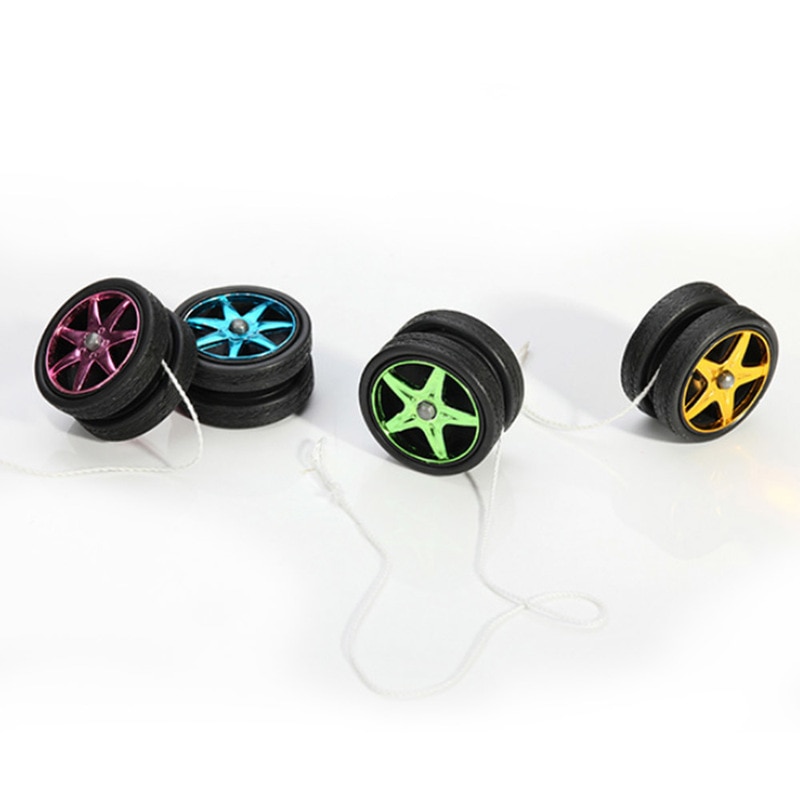 Neue Kunststoff Räder Yo Yo Art Kupplung Mechanismus Yo-Yo Spielzeug für freundlicher Party/Unterhaltung Yoyo Ball Leucht spielzeug Gelegentliche Farben