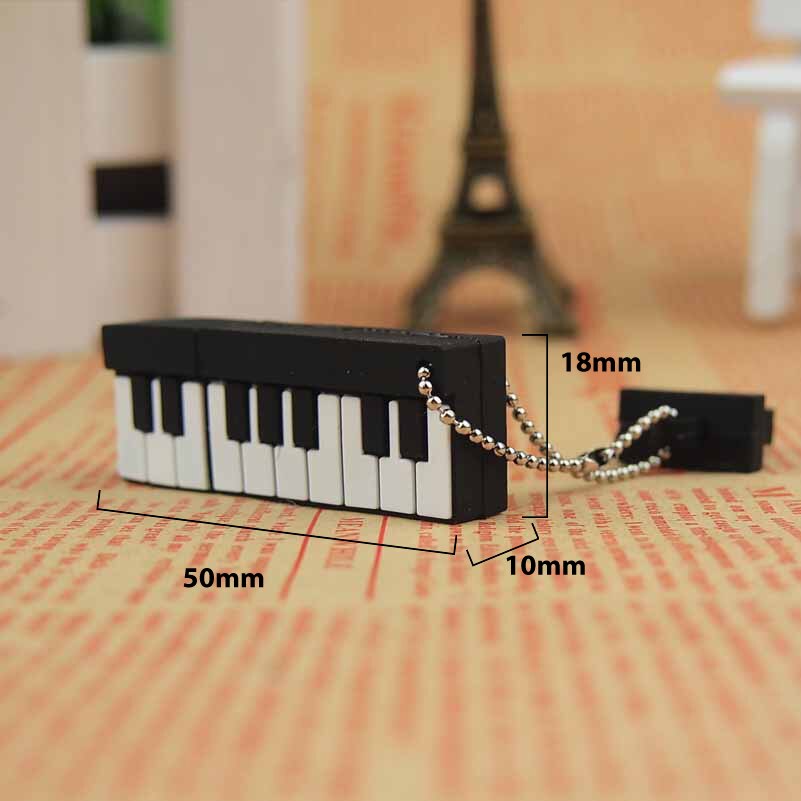 Piano Toetsenbord Flashdrive Usb 2.0 Pendrive Memory Stick 64 Gb High Speed Usb Pen Drive 128 Mb 4 Gb 8gb 32 Gb Usb Drive