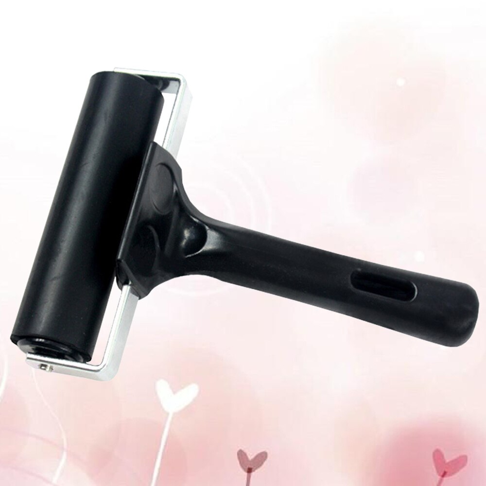 10 cm gummirulle metallramme maling kunst tilbehør gjør-det-håndverk verktøy limrulle for tegning