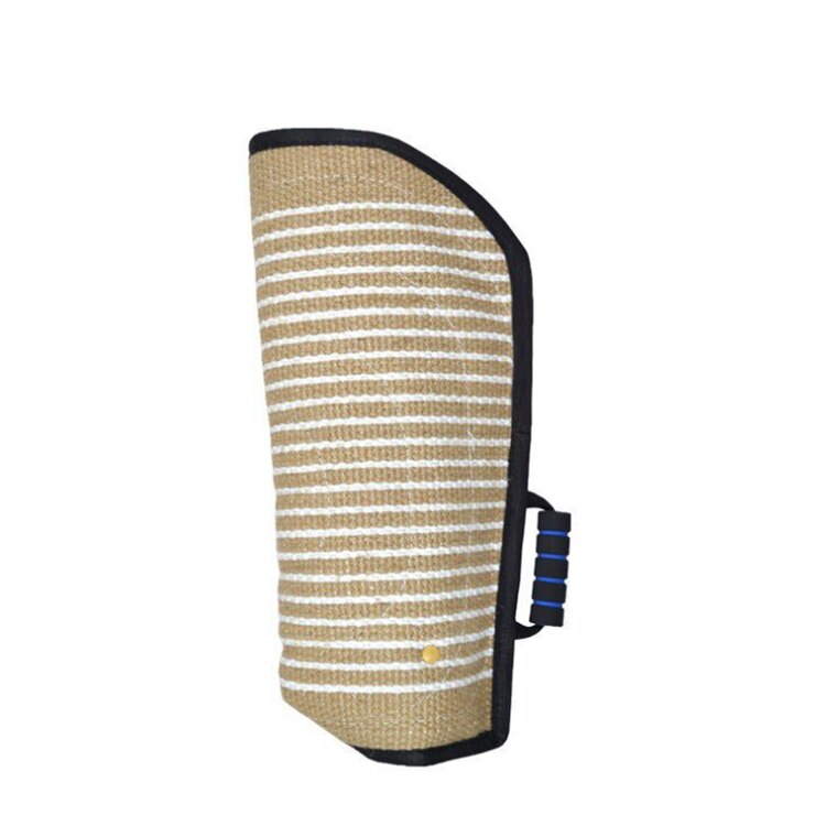 Extra Thickness Dog Training Sleeve Bite Tug Jute Bite Sleeve For Training Large Dog Work Dogs Shepherd Accessories Supplies: Black