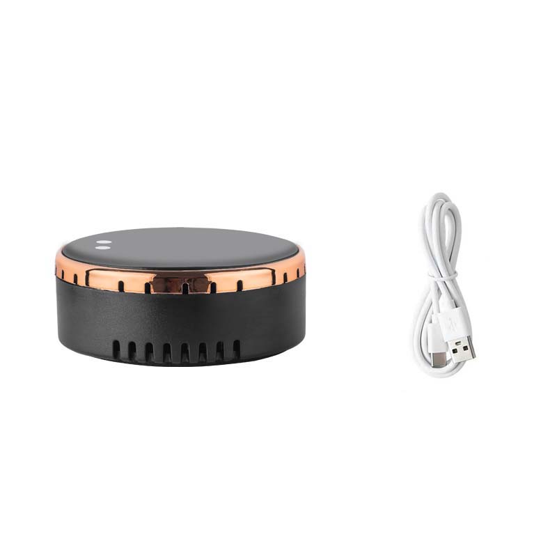 Solcelledrevet billuftrenser usb iltrenser negativ ion 1200 mah hepa-filter  pm2.5 røgfjerner indvendig luftfrisk bilforsyninger: Default Title