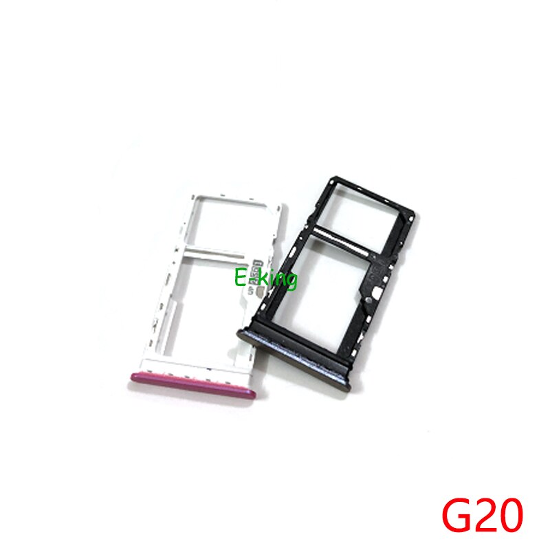 10PCS For Motorola Moto G10 G20 G30 G100 Sim Card Slot Tray Holder Sim Card Reader Socket