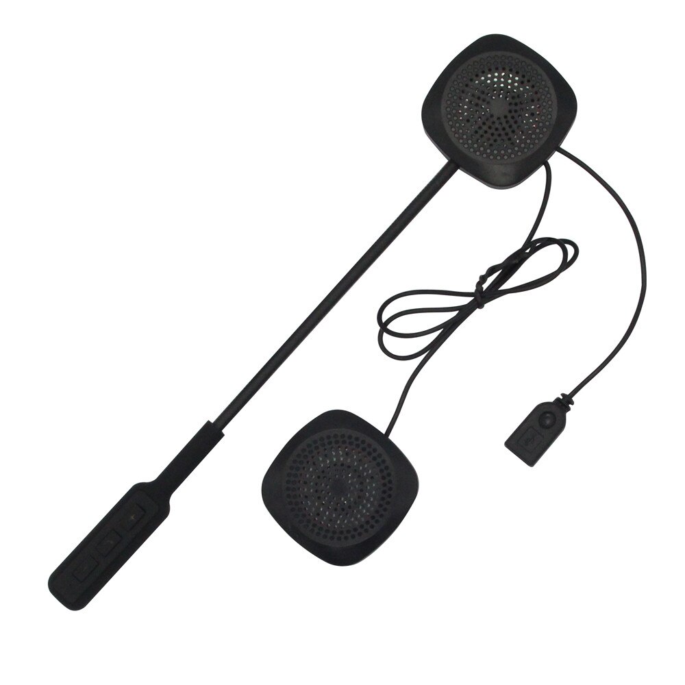 Motorcykel hjelm bluetooth motorcykel håndfri headset hovedtelefon til musik gps sat i hjelmen for at fastgøre stramt  #yl10