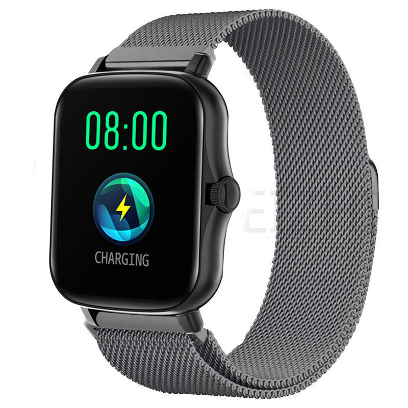 Bracelet de 20mm pour Amazfit GTS 4/3/2e/Mini/stratos 3/2 boucle magnétique en métal 22mm Bracelet de montre Amazfit Gtr 4/3/pro/2e/bip-u-s-lite: Lumière blanche Broches / 25mm