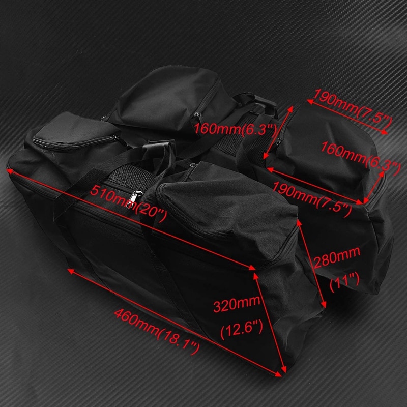 Motorcycle Zadeltas Waterdichte Bagage Liner Opbergtas Reistas Voor Touring Electra Street Glide Road King