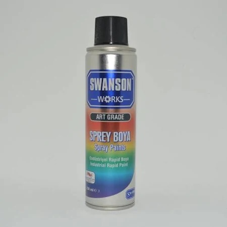 Swanson Werkt Spray Verf Zwart 400 Ml