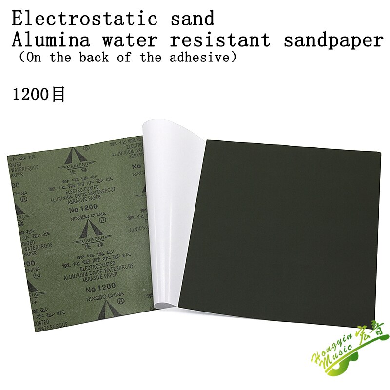 Självhäftande sandpapper självhäftande vattentålig slipning träbearbetning fin sandpapper slät sandpapper mekanisk sänggrindi