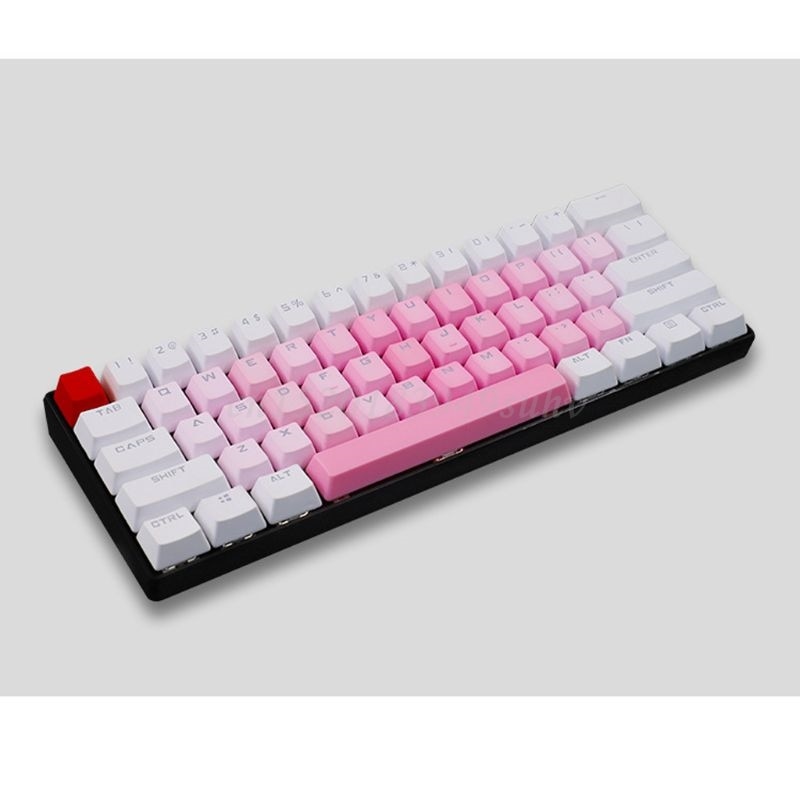 RGB PBT 35 Keys OEM Double Shot Backlit Keycaps for Cherry Mechanical Keyboard