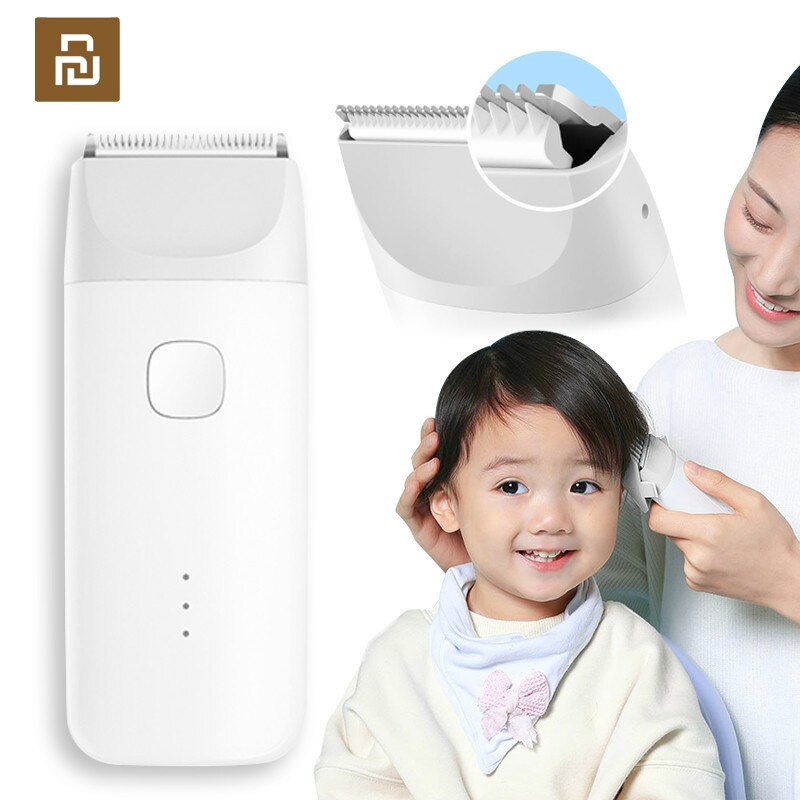 Xiaomi Mitu Baby Hair Trimmer Rechargeable Electric Hair Clipper Cordless Haircut Adjustable Blade IPX7 WaterProof: Default Title