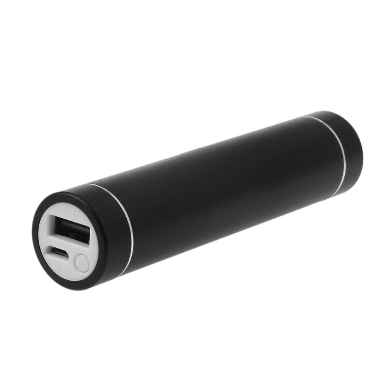 USB Port 1x 18650 Battery DIY Holder Power Bank Case 3 Mode Flashlight For Cell Phone