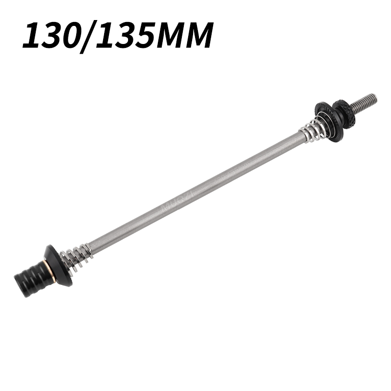 MUQZI Titan-Schnellspanner, 74 mm, 85 mm, 100 mm, 130–135 mm, MTB, Rennrad, Schnellspanner, Achse aus Titanlegierung: violett