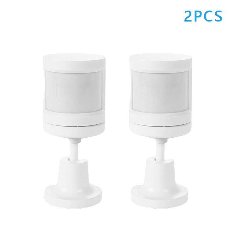 Tuya ZigBee PIR Sensor Human Body Movement Detect Low-power Passive Sensing Work With Gateway Motion Security Wireless Sensor: 2PCS