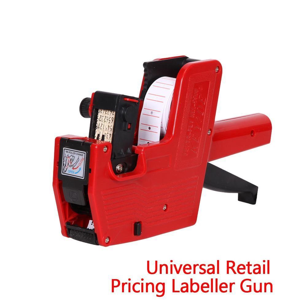 Price Label Paper Roll For Single Row Maker Labeller Coding White Machine X4N9