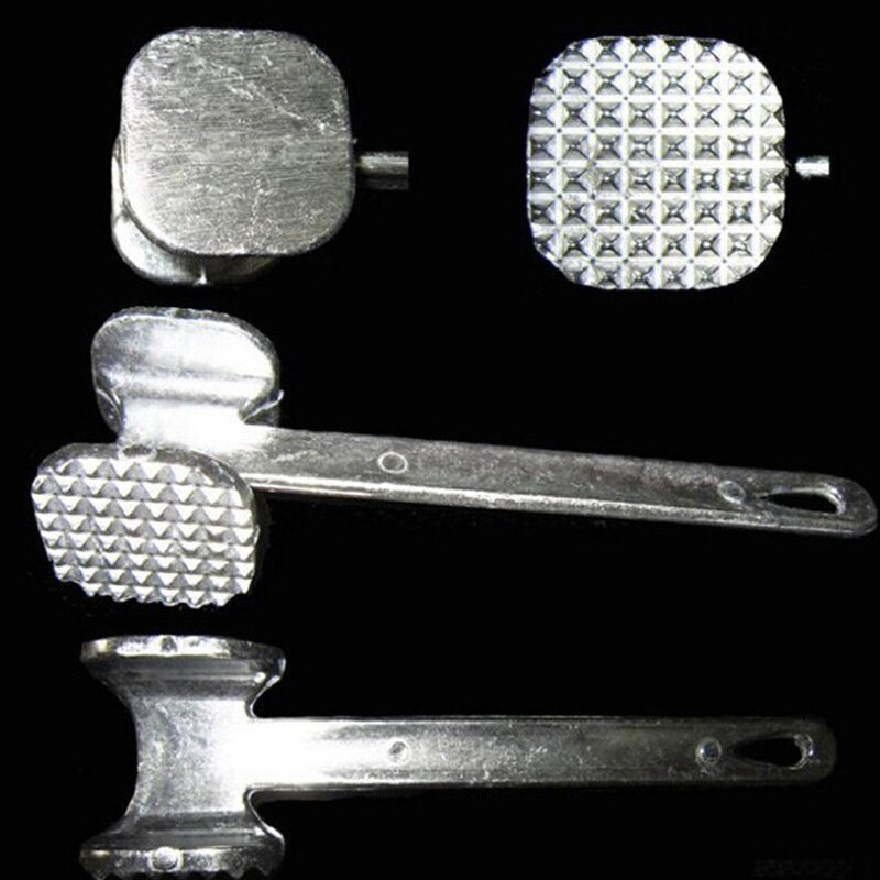 Double-sided Loose Meat Steak Small Hammer Steak Aluminum Alloy Steak Tool Kitchen Accessories