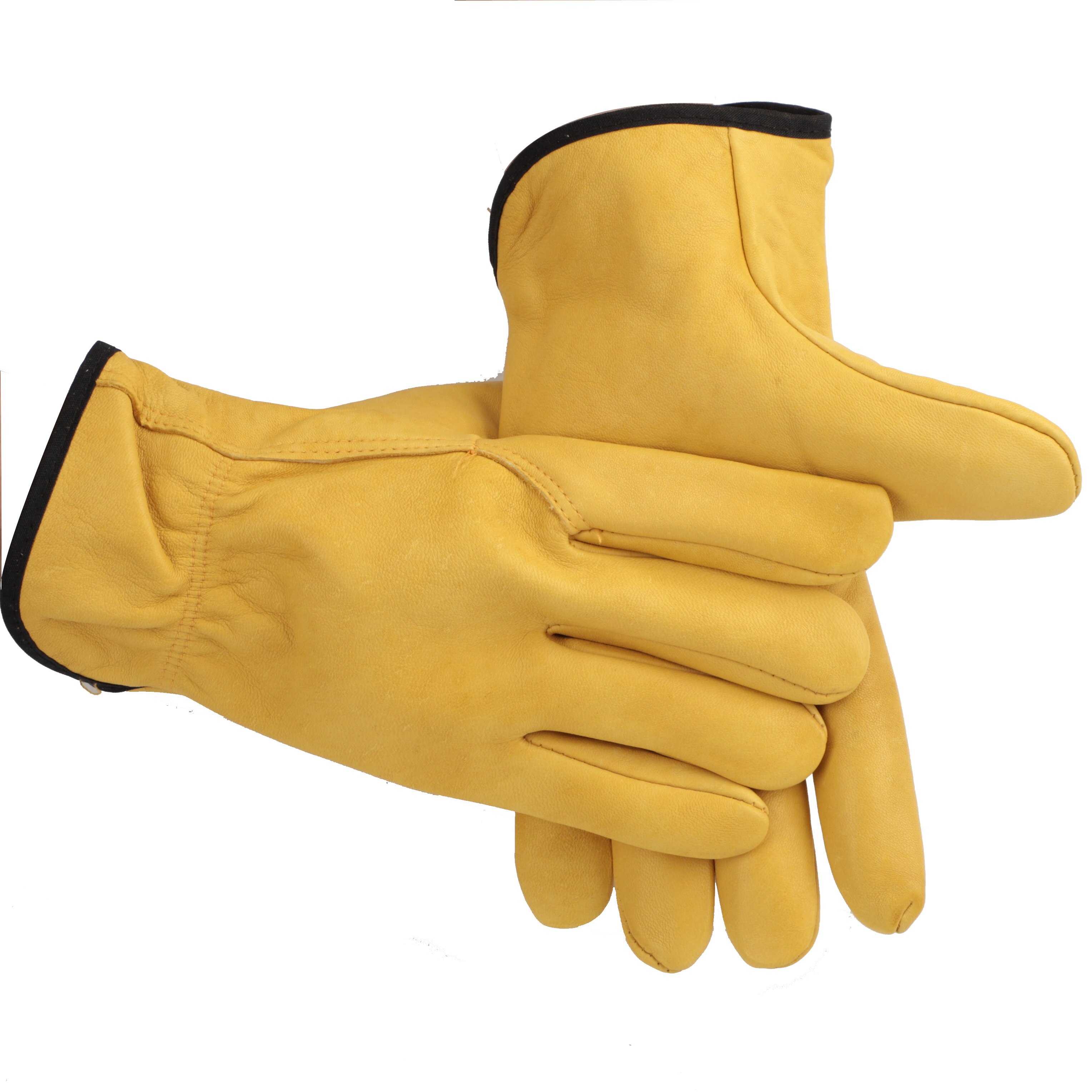 HHPROTECT ysg052 Leather Work Gloves. Ideal Hand Protection all Environments