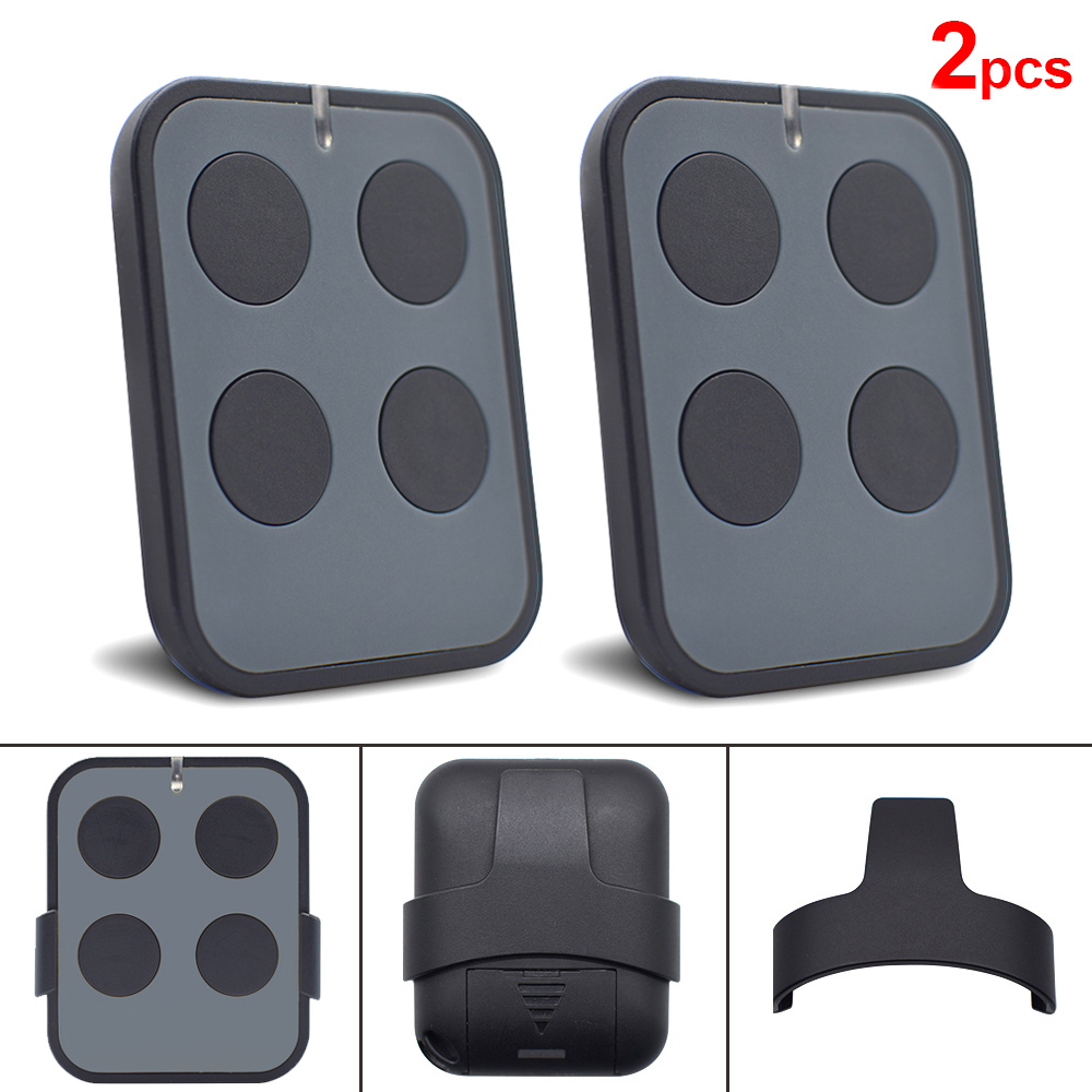Garage Gate Afstandsbediening Multi Frequentie 280-868Mhz Deuropener Commando Rolling Code Zender Fobs 433 868 Mhz controle: Black