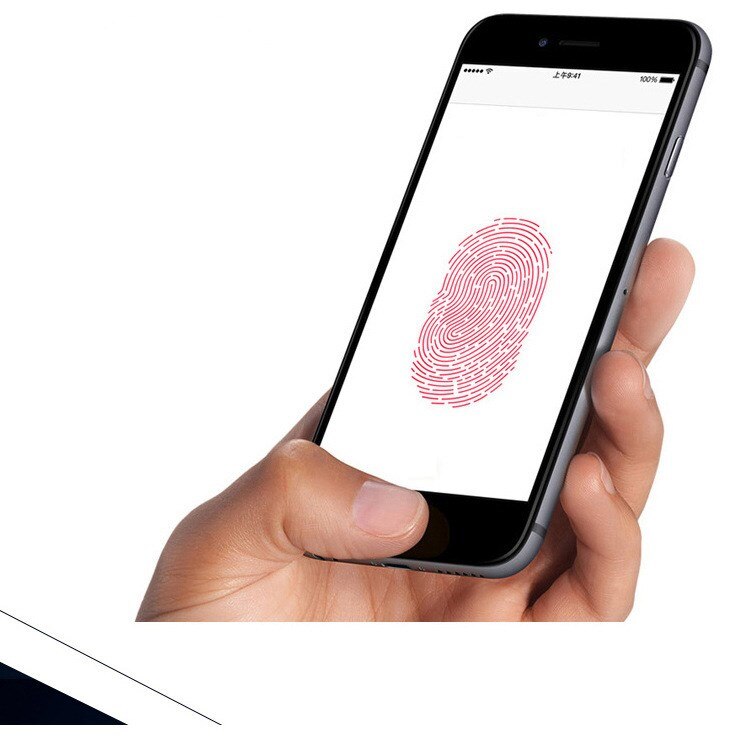 For iPhone series fingerprint recognition button stickers home button stickers metal fingerprint stickers