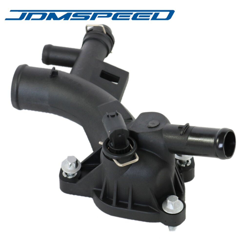 -JDMSPEED Water Outlet Thermostat Housing 25193922 Fit For Chevrolet Cruze Sonic 1.4