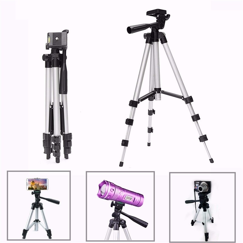Udvidelig mobil smart telefon digitalkamera stativ stativ holder holder klip sæt til nikon til canon til iphone 6 6s 7