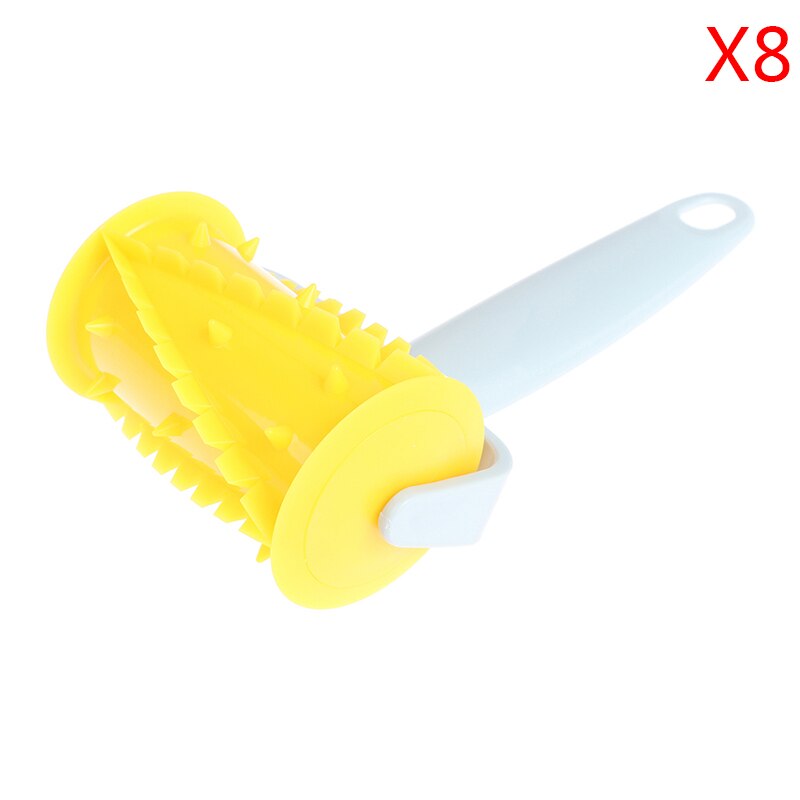 Pastry Cutters Roller Twist Wave Rolling Baking Tools Croissants Rolling Cutter Fondant Ribbon Embosser Pie Cookie Spatulas Mold: 8