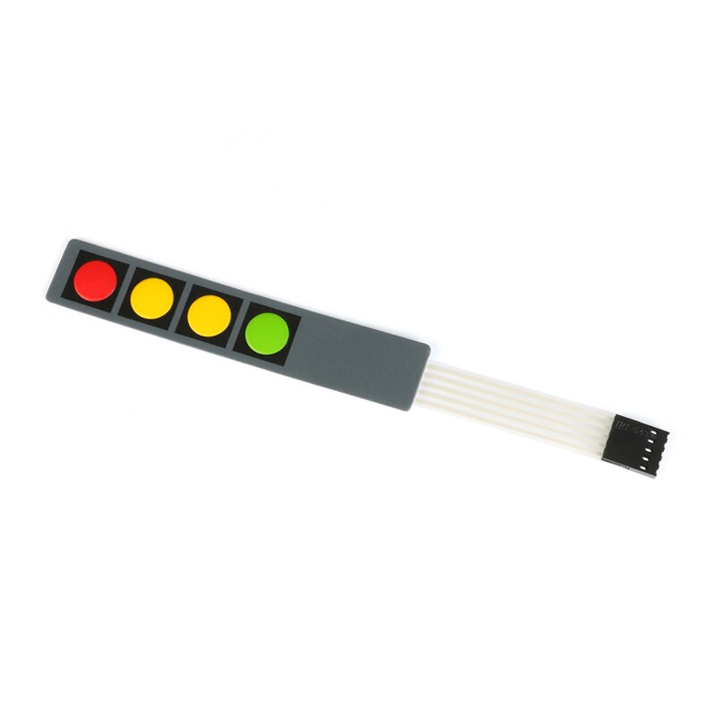1 2 3 4 Key Button Membrane Switch Matrix Array Keyboard Keypad Control Panel Pad DIY Kit For Arduino