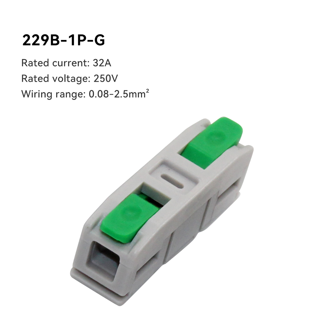 10PCS Quick Electrical Wire Connectors Universal Compact Splicing Terminal Blocks Push-in Home Cable Connectors: MULTI