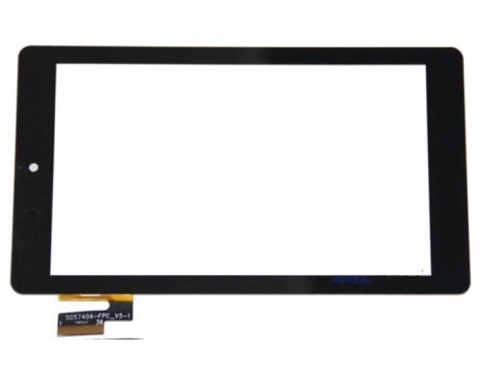 QILIVE-Tablet pc AC70BNE de 7 pulgadas, pantalla táctil, digitalizador de cristal, Sensor de panel táctil