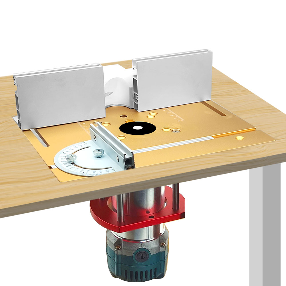 Inzetplaat voor houtbewerkingsfreestafel, hefbasis, freeslift voor motoren met een diameter van 65mm inch, voor houtfreeswerkbanken.