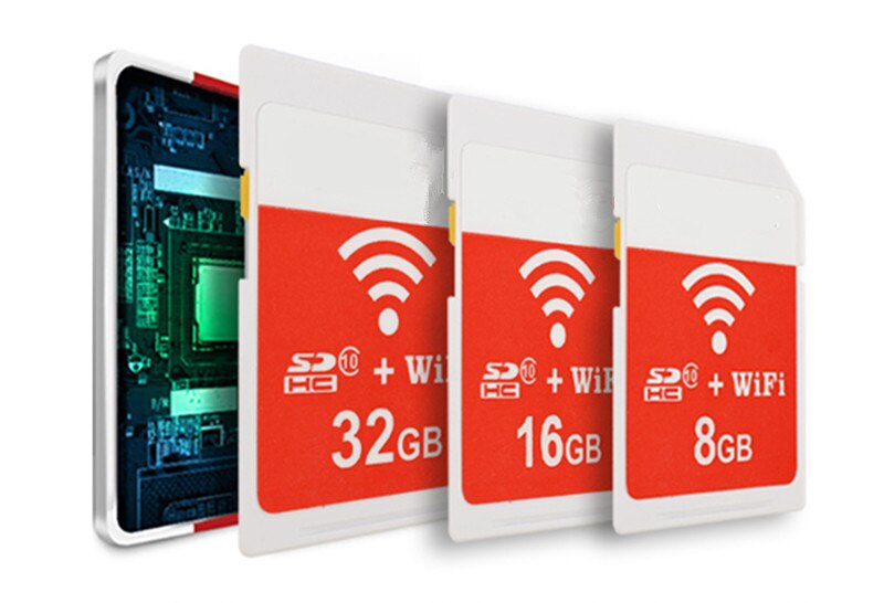 ! wifi sd -kortti jaettu muisti sd -kortti 32gb luokka 10 sdhc -flash -muisti wifi sd -kortti 8g 16g