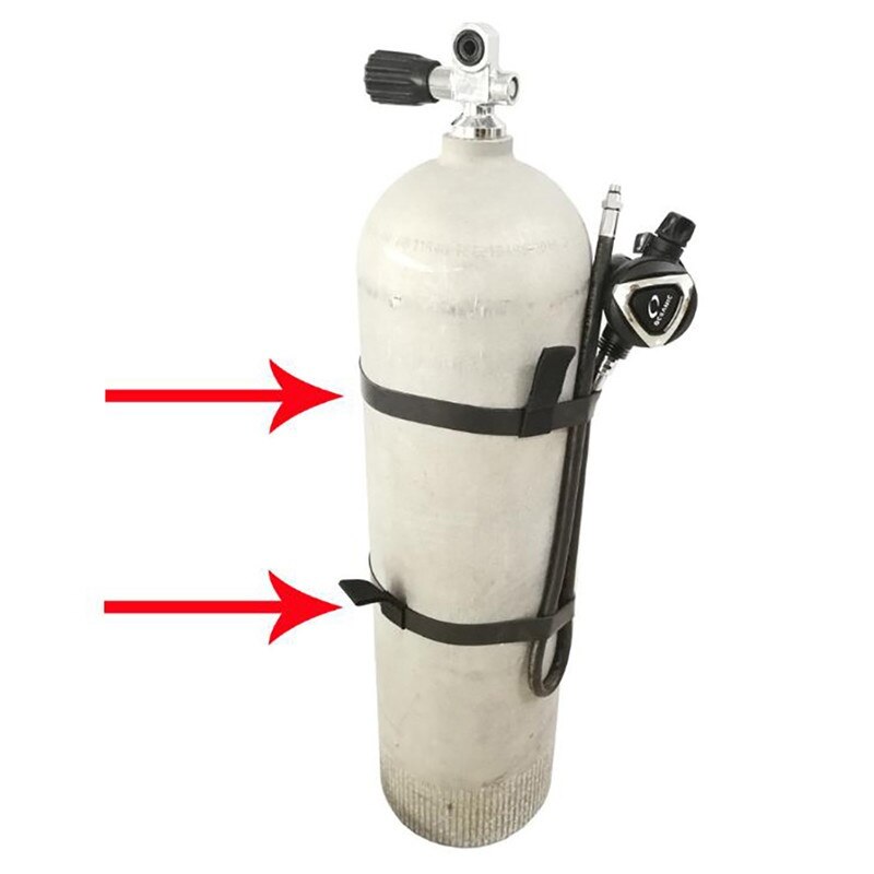 35cm/47cm Scuba Diving Tank Cylinder Strap Weight Webbing Belt Diving Tank Backpack Gas Cylinder Tank Holder