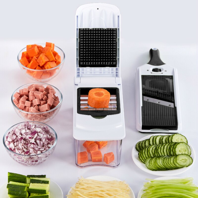 Vegetable Gadgets Manual Slicers Adjustable Grater Food Multifunctional Manual Slicers Kitchen Ferramentas Home Garden DG50MS