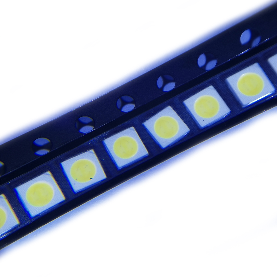 500 Stks/partij Everlight 3030 Smd Led Kralen 3V Koud Wit 1.5W Voor Tv Backlight Toepassing