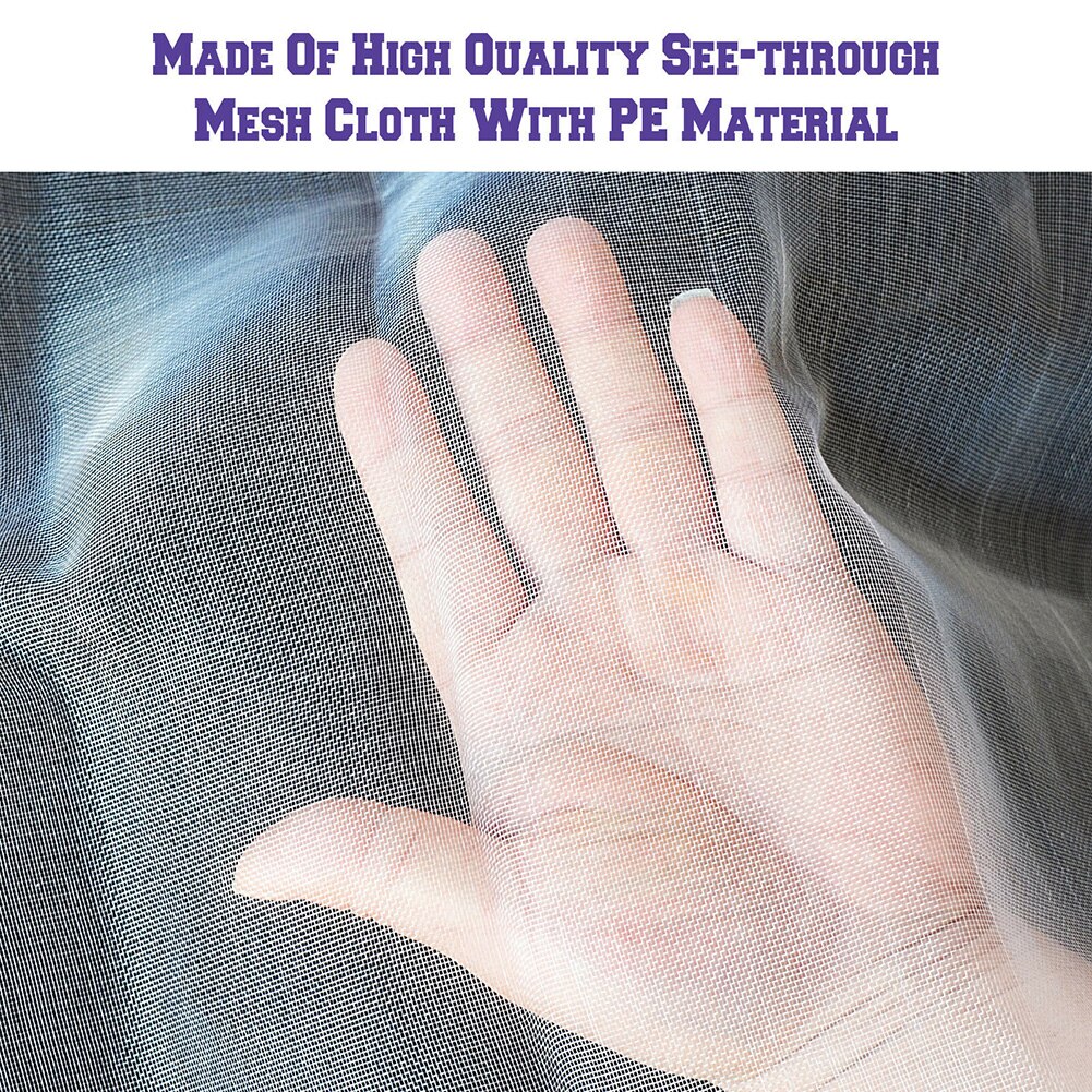 2.5*6M Mosquito Garden Bug Insect Netting Insect Barrier Bird Net Plant Mesh High Density Polyethylene