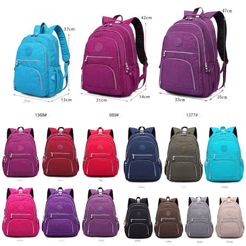 Tegaote Schulrucksack für Studenten, für Teenager, Mädchen, Jungen, 2024, Reiserucksäcke, Tasche, Damen, Nylon, wasserdicht, Laptop-Rucksack, unisex