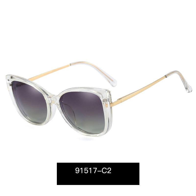 Optical Spectacle Frame Women Magnetic Clip On Sunglasses Polarized Glasses frame For female Myopia Eyeglasses: c2