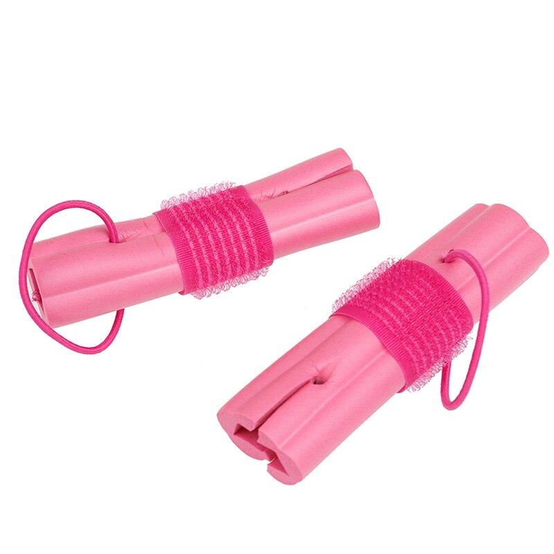 6 stuks/set schuim spons haar krultang diy golvend haar zachte haar krultang rollers magische reis styling tools voor thuisgebruik