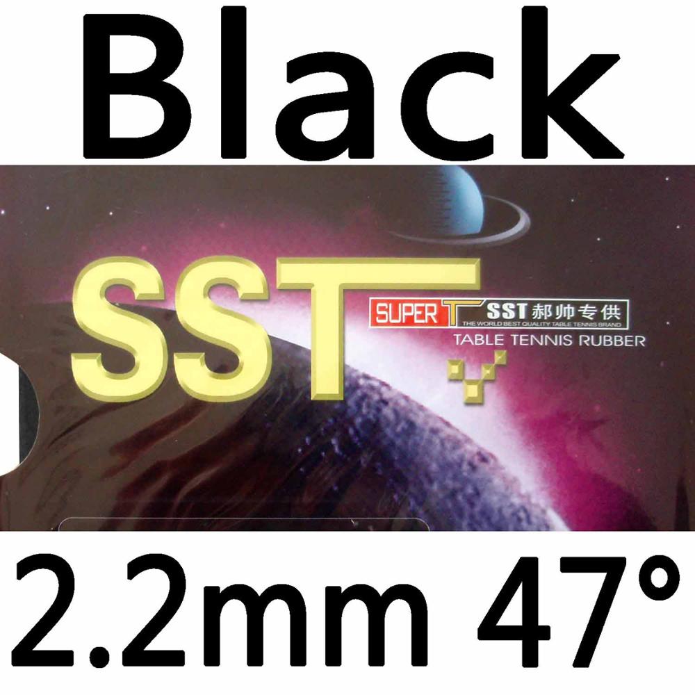 RITC 729 SST Attack plus Loop Pips In Table Tennis Rubber With Sponge: Black 2.2mm H47