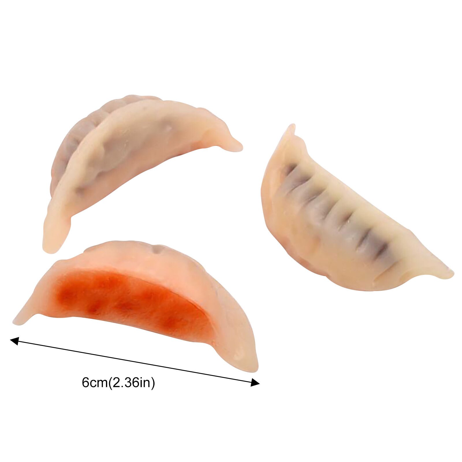 Simulatie Dumplings Voedsel Model Rekwisieten Gebakken Knoedel Model Fotografische Prop Tafel Ornamenten Kunstmatige Simulatie Voedsel Props
