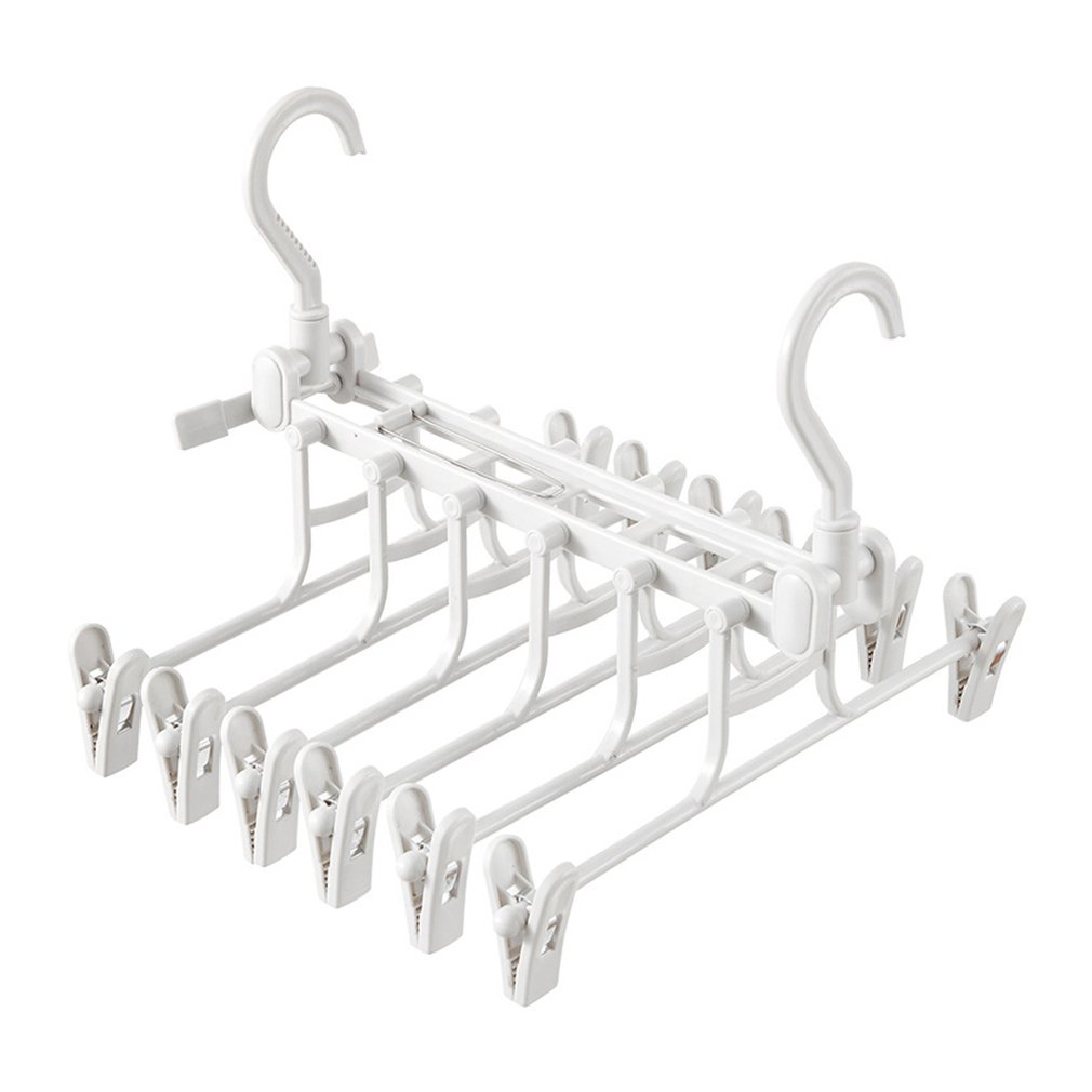 Folding Multi-Functional Multilayer Pants Rack Cabinet Hanger Household Pants Folder Storage Rack Skirt Organizer