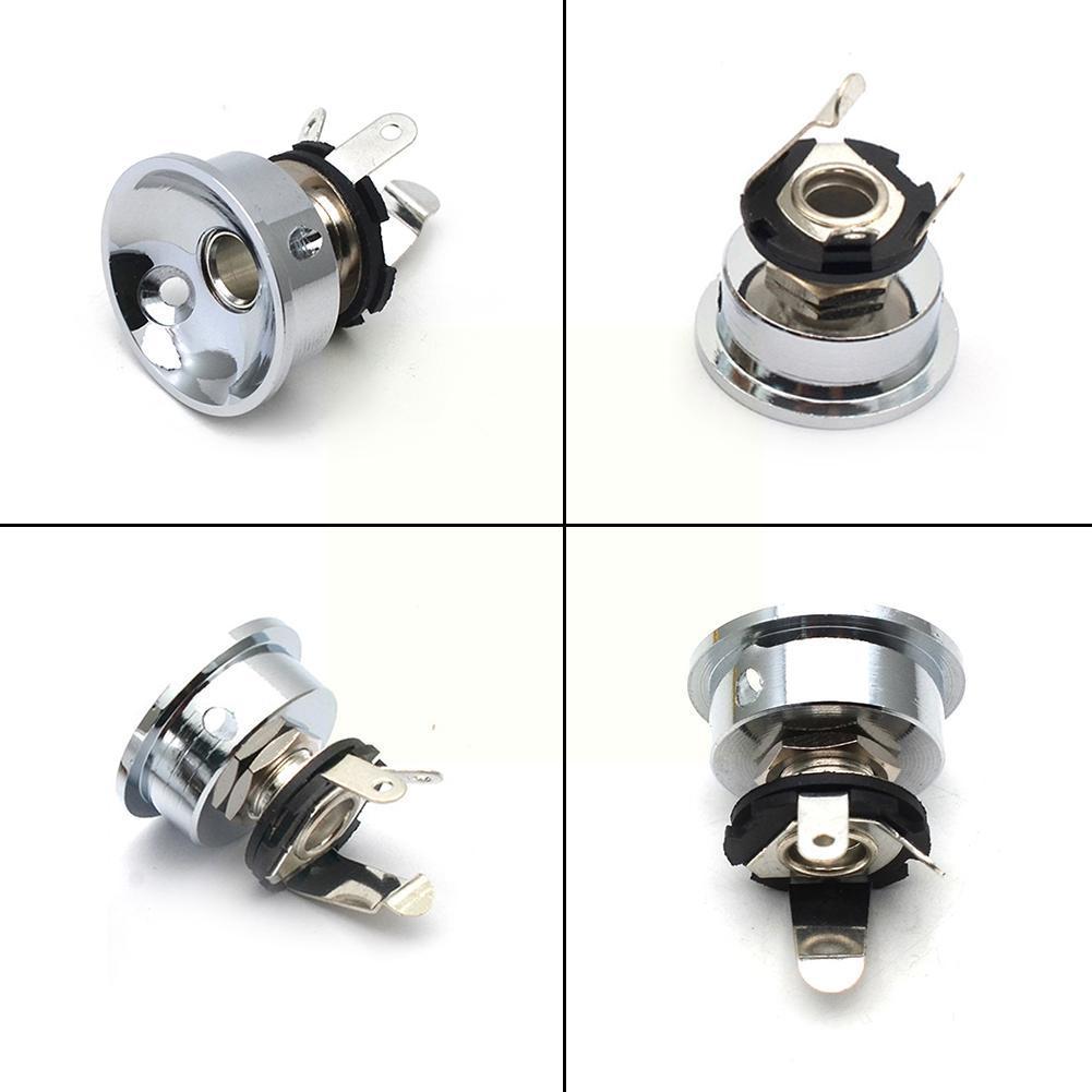 Audio Jack Socket Black Stereo Soldeer Panel Mount Goud 3.5Mm Accessoires Hoofdtelefoon Stereo Video Gitaar Connector Audio O6e2