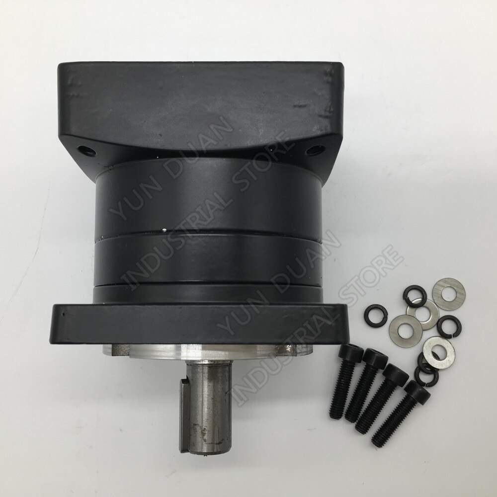 Nema32 80mm Planetary Gearbox 4:1 Speed Ratio 4 Speed Reducer 3000rpm Shaft 19mm Carbon steel Gear for Servo Stepper Motor