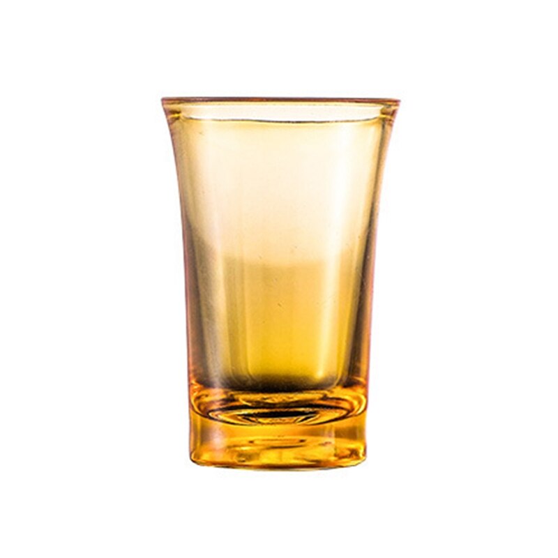 1 stk glass vin glass farge plast håndlaget flerfarget juice glass vin glass vin sett: Yw