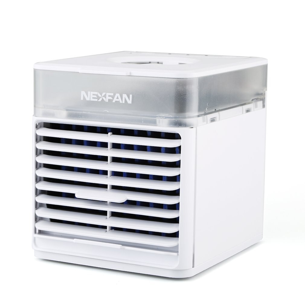 Mini Luchtkoeler Usb Desktop Kantoor Kleine Airconditioning Fan Home Koeling Kleine Ventilator Mini Kleurrijke Luchtkoeler: Chocolade