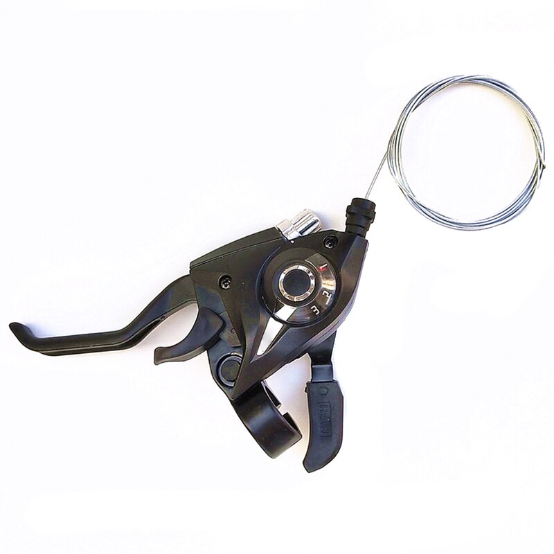 1 Pair Bicycle Shifter Brake Conjoined Derailleurs Mountain Road Bike Cycling Disc Handle Shifter Levers RW