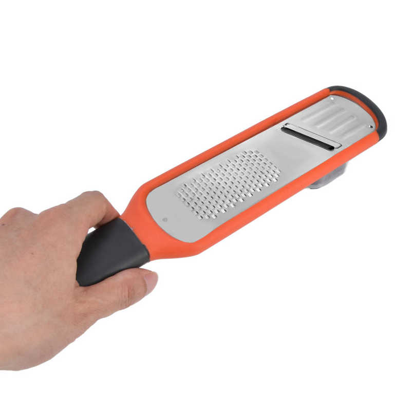 Handheld Food Zester Multifunctional Vegetable Zester with Finger Guard for Home Kitchen