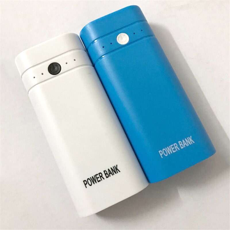 5V 2.5A Output Micro Usb Powerbank Outer Shell Case Power Bank 2*18650 Battery Box Removable Back Cover Batteries Replacement