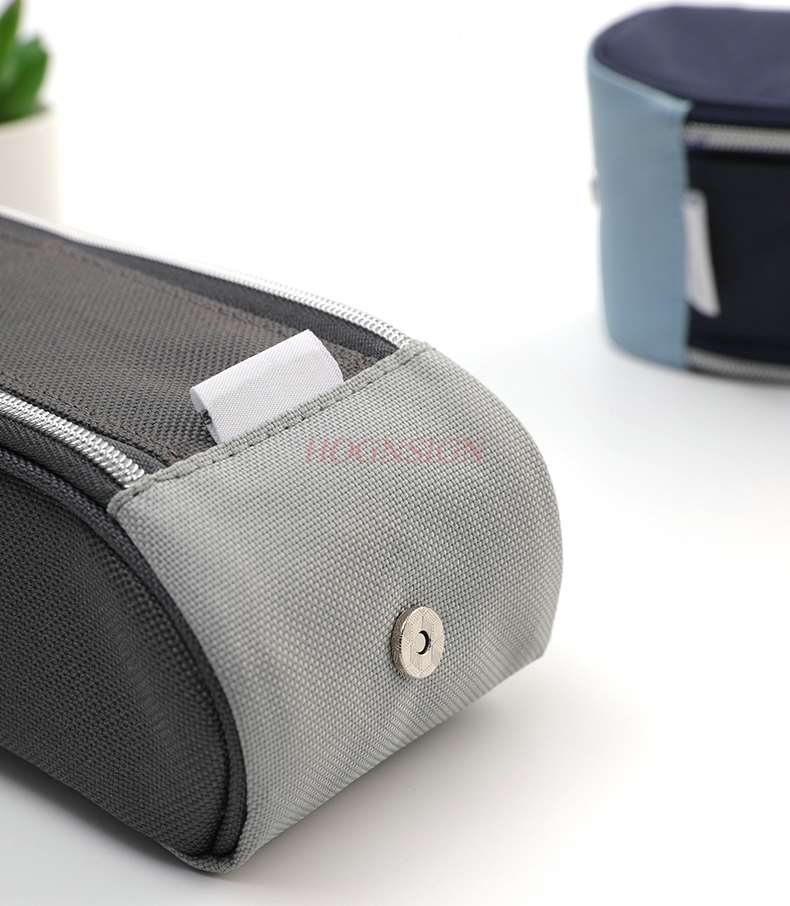 Einfache vertikale bleistift fallen lagerung tasche große kapazität bleistift tasche schreibwaren Kasten für grund-und mittleren schule studenten