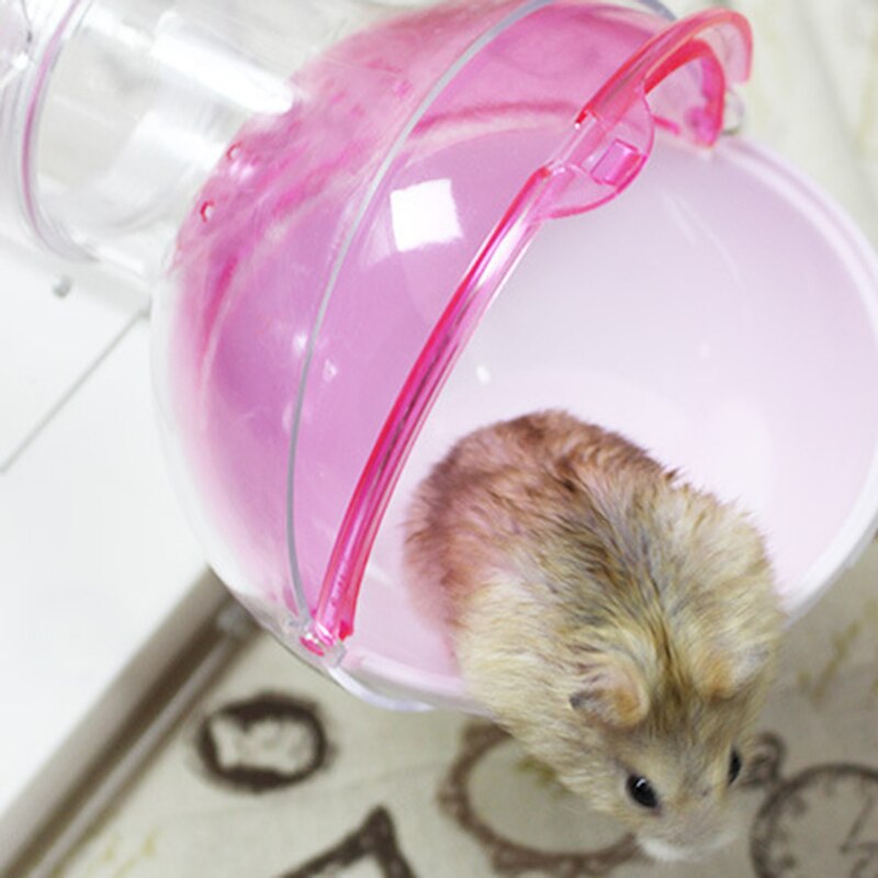 Mini Ronde Externe Badkamer Voor Hamster Kooi Hamster Accessoires Effectief Kan Voorkomen De Bad Zaagsel Vliegen