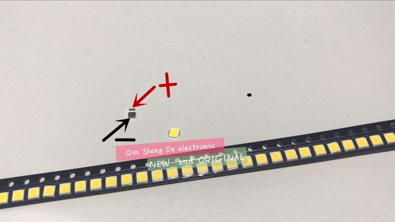 LED SMD 3030 1.8W 6V naturally white 4000K-5000K double dual chip with zener diode